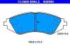 Bremsbelagsatz, Scheibenbremse Vorderachse ATE 13.0460-5994.2 Bild Bremsbelagsatz, Scheibenbremse Vorderachse ATE 13.0460-5994.2
