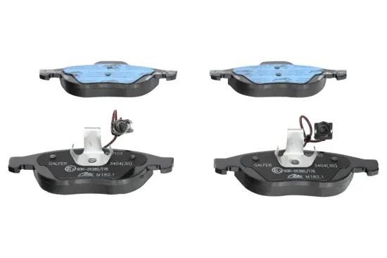 Bremsbelagsatz, Scheibenbremse Vorderachse ATE 13.0460-7105.2 Bild Bremsbelagsatz, Scheibenbremse Vorderachse ATE 13.0460-7105.2