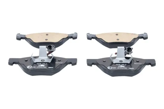 Bremsbelagsatz, Scheibenbremse Vorderachse ATE 13.0460-7112.2 Bild Bremsbelagsatz, Scheibenbremse Vorderachse ATE 13.0460-7112.2