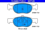 Bremsbelagsatz, Scheibenbremse ATE 13.0460-7125.2
