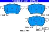 Bremsbelagsatz, Scheibenbremse ATE 13.0460-7143.2 Bild Bremsbelagsatz, Scheibenbremse ATE 13.0460-7143.2