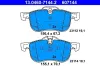 Bremsbelagsatz, Scheibenbremse Vorderachse ATE 13.0460-7144.2 Bild Bremsbelagsatz, Scheibenbremse Vorderachse ATE 13.0460-7144.2