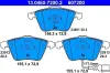 Bremsbelagsatz, Scheibenbremse ATE 13.0460-7200.2 Bild Bremsbelagsatz, Scheibenbremse ATE 13.0460-7200.2