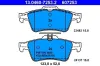 Bremsbelagsatz, Scheibenbremse ATE 13.0460-7253.2 Bild Bremsbelagsatz, Scheibenbremse ATE 13.0460-7253.2