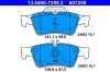 Bremsbelagsatz, Scheibenbremse ATE 13.0460-7259.2 Bild Bremsbelagsatz, Scheibenbremse ATE 13.0460-7259.2