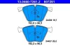 Bremsbelagsatz, Scheibenbremse ATE 13.0460-7261.2 Bild Bremsbelagsatz, Scheibenbremse ATE 13.0460-7261.2