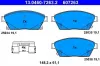 Bremsbelagsatz, Scheibenbremse ATE 13.0460-7263.2 Bild Bremsbelagsatz, Scheibenbremse ATE 13.0460-7263.2