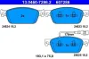 Bremsbelagsatz, Scheibenbremse ATE 13.0460-7286.2 Bild Bremsbelagsatz, Scheibenbremse ATE 13.0460-7286.2