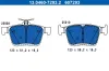 Bremsbelagsatz, Scheibenbremse Hinterachse ATE 13.0460-7293.2 Bild Bremsbelagsatz, Scheibenbremse Hinterachse ATE 13.0460-7293.2