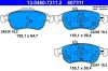 Bremsbelagsatz, Scheibenbremse ATE 13.0460-7311.2 Bild Bremsbelagsatz, Scheibenbremse ATE 13.0460-7311.2