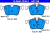 Bremsbelagsatz, Scheibenbremse ATE 13.0460-7326.2 Bild Bremsbelagsatz, Scheibenbremse ATE 13.0460-7326.2