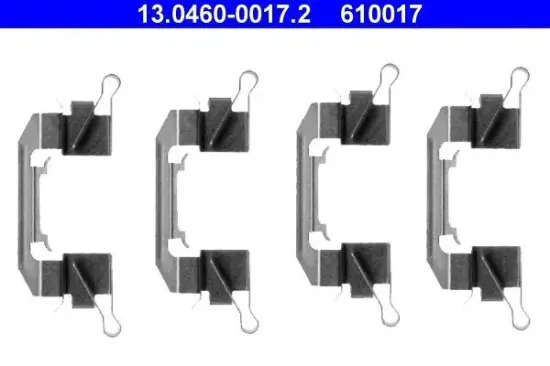 Zubehörsatz, Scheibenbremsbelag ATE 13.0460-0017.2 Bild Zubehörsatz, Scheibenbremsbelag ATE 13.0460-0017.2