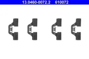 Zubehörsatz, Scheibenbremsbelag ATE 13.0460-0072.2