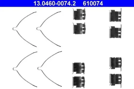 Zubehörsatz, Scheibenbremsbelag ATE 13.0460-0074.2 Bild Zubehörsatz, Scheibenbremsbelag ATE 13.0460-0074.2