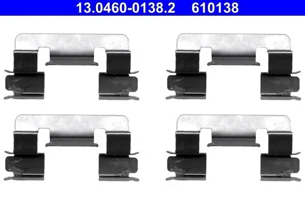 Zubehörsatz, Scheibenbremsbelag ATE 13.0460-0138.2