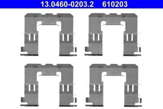 Zubehörsatz, Scheibenbremsbelag ATE 13.0460-0203.2 Bild Zubehörsatz, Scheibenbremsbelag ATE 13.0460-0203.2