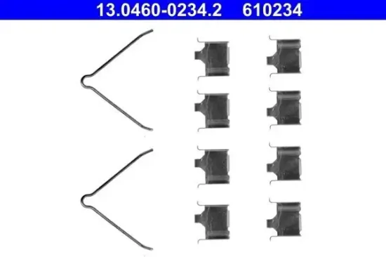 Zubehörsatz, Scheibenbremsbelag ATE 13.0460-0234.2 Bild Zubehörsatz, Scheibenbremsbelag ATE 13.0460-0234.2