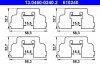 Zubehörsatz, Scheibenbremsbelag ATE 13.0460-0240.2 Bild Zubehörsatz, Scheibenbremsbelag ATE 13.0460-0240.2