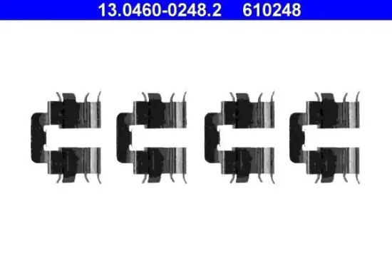 Zubehörsatz, Scheibenbremsbelag ATE 13.0460-0248.2 Bild Zubehörsatz, Scheibenbremsbelag ATE 13.0460-0248.2