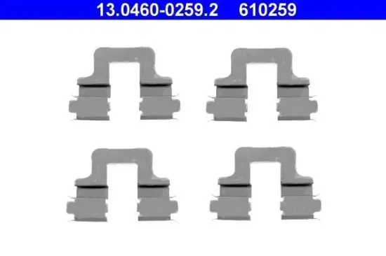 Zubehörsatz, Scheibenbremsbelag ATE 13.0460-0259.2 Bild Zubehörsatz, Scheibenbremsbelag ATE 13.0460-0259.2