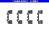 Zubehörsatz, Scheibenbremsbelag Vorderachse ATE 13.0460-0289.2