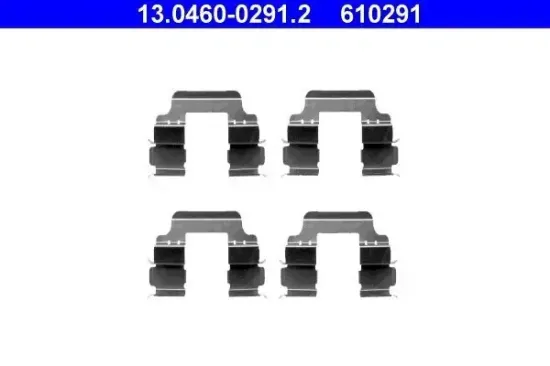 Zubehörsatz, Scheibenbremsbelag ATE 13.0460-0291.2 Bild Zubehörsatz, Scheibenbremsbelag ATE 13.0460-0291.2