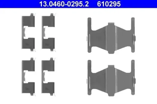 Zubehörsatz, Scheibenbremsbelag ATE 13.0460-0295.2 Bild Zubehörsatz, Scheibenbremsbelag ATE 13.0460-0295.2