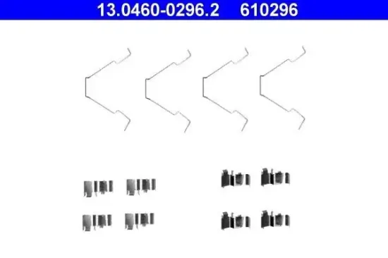 Zubehörsatz, Scheibenbremsbelag ATE 13.0460-0296.2 Bild Zubehörsatz, Scheibenbremsbelag ATE 13.0460-0296.2