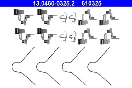 Zubehörsatz, Scheibenbremsbelag ATE 13.0460-0325.2 Bild Zubehörsatz, Scheibenbremsbelag ATE 13.0460-0325.2