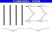 Zubehörsatz, Scheibenbremsbelag ATE 13.0460-0339.2