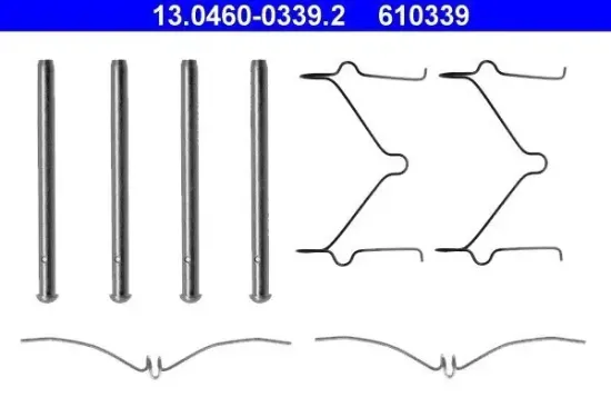 Zubehörsatz, Scheibenbremsbelag ATE 13.0460-0339.2 Bild Zubehörsatz, Scheibenbremsbelag ATE 13.0460-0339.2