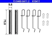 Zubehörsatz, Scheibenbremsbelag ATE 13.0460-0411.2