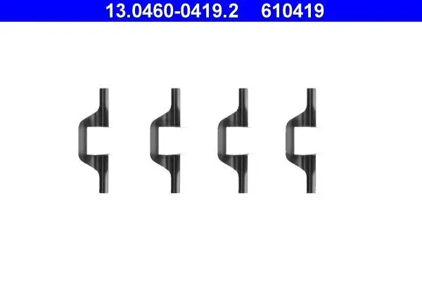 Zubehörsatz, Scheibenbremsbelag ATE 13.0460-0419.2