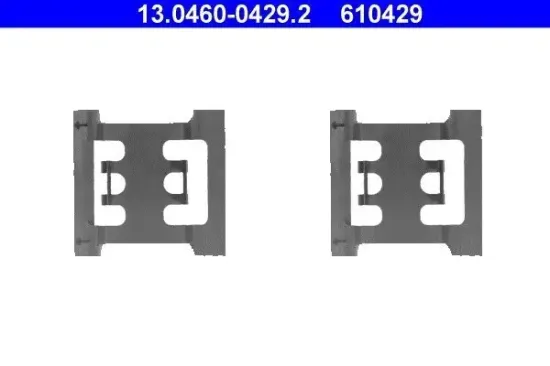 Zubehörsatz, Scheibenbremsbelag ATE 13.0460-0429.2 Bild Zubehörsatz, Scheibenbremsbelag ATE 13.0460-0429.2