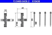 Zubehörsatz, Scheibenbremsbelag ATE 13.0460-0436.2
