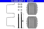 Zubehörsatz, Scheibenbremsbelag ATE 13.0460-0437.2