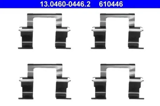 Zubehörsatz, Scheibenbremsbelag ATE 13.0460-0446.2 Bild Zubehörsatz, Scheibenbremsbelag ATE 13.0460-0446.2