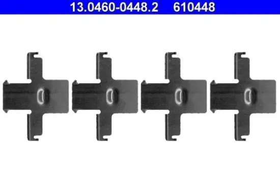 Zubehörsatz, Scheibenbremsbelag ATE 13.0460-0448.2 Bild Zubehörsatz, Scheibenbremsbelag ATE 13.0460-0448.2