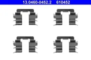 Zubehörsatz, Scheibenbremsbelag ATE 13.0460-0452.2
