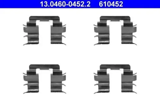 Zubehörsatz, Scheibenbremsbelag ATE 13.0460-0452.2 Bild Zubehörsatz, Scheibenbremsbelag ATE 13.0460-0452.2