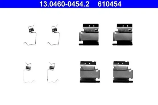 Zubehörsatz, Scheibenbremsbelag ATE 13.0460-0454.2 Bild Zubehörsatz, Scheibenbremsbelag ATE 13.0460-0454.2