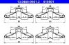 Zubehörsatz, Scheibenbremsbelag Hinterachse ATE 13.0460-0501.2 Bild Zubehörsatz, Scheibenbremsbelag Hinterachse ATE 13.0460-0501.2