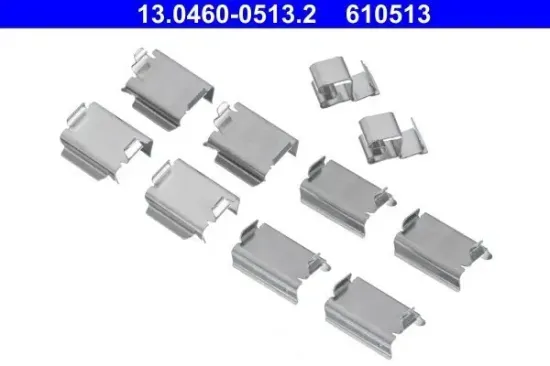 Zubehörsatz, Scheibenbremsbelag ATE 13.0460-0513.2 Bild Zubehörsatz, Scheibenbremsbelag ATE 13.0460-0513.2