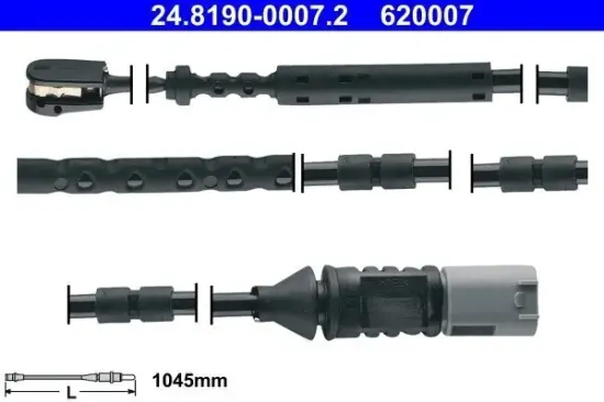 Warnkontakt, Bremsbelagverschleiß ATE 24.8190-0007.2 Bild Warnkontakt, Bremsbelagverschleiß ATE 24.8190-0007.2