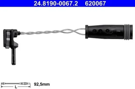 Warnkontakt, Bremsbelagverschleiß ATE 24.8190-0067.2 Bild Warnkontakt, Bremsbelagverschleiß ATE 24.8190-0067.2