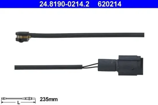 Warnkontakt, Bremsbelagverschleiß ATE 24.8190-0214.2 Bild Warnkontakt, Bremsbelagverschleiß ATE 24.8190-0214.2