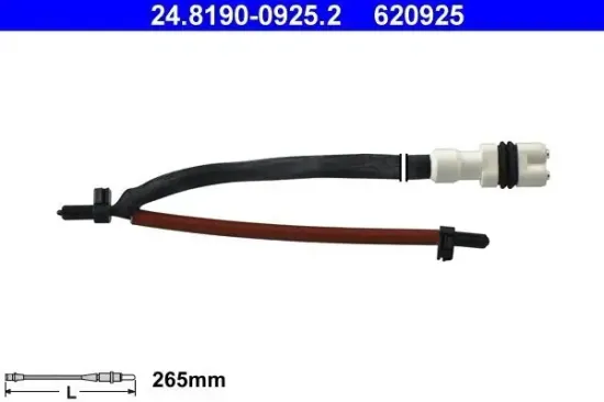 Warnkontakt, Bremsbelagverschleiß Vorderachse ATE 24.8190-0925.2 Bild Warnkontakt, Bremsbelagverschleiß Vorderachse ATE 24.8190-0925.2