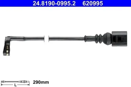 Warnkontakt, Bremsbelagverschleiß ATE 24.8190-0995.2 Bild Warnkontakt, Bremsbelagverschleiß ATE 24.8190-0995.2