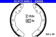 Bremsbackensatz ATE 03.0137-0055.2