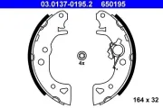 Bremsbackensatz ATE 03.0137-0195.2